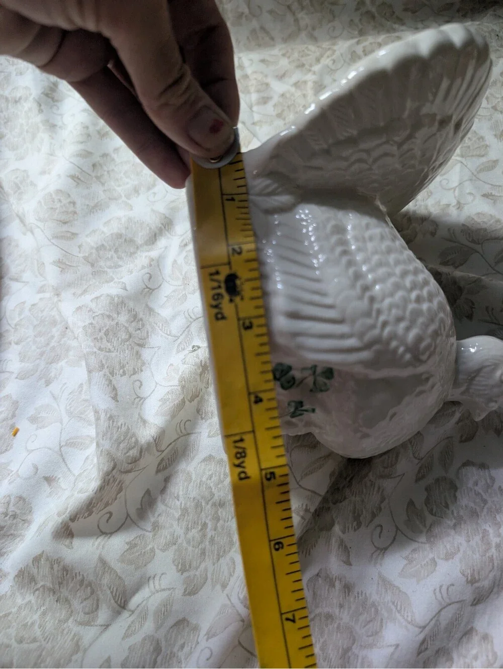 Belleek Ireland Thanksgiving Turkey Ceramic Figurine